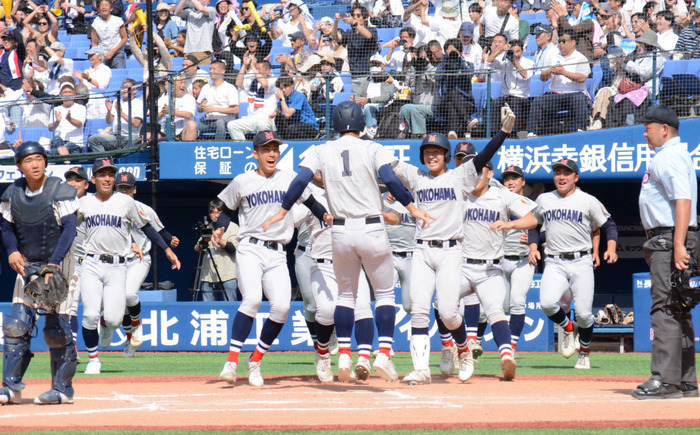 横浜高校野球部 グランドコート 横高 甲子園 グラコン 強豪 選抜