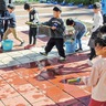 緑台小　地域の名人と交流　昔遊びを体験