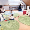 子育てママ、ホッと一息　田浦幼稚園の交流広場
