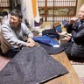 八王子デニム、製作進む　あやめ会と澤井織物がコラボ