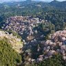 空から見るニッポン。ただいま、奈良県吉野町の上空です！