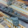 模型サークルおおなみ会　浦賀で造られた艦船ジオラマ