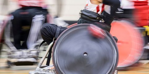 ★激レア★　車いすラグビー日本代表　支給品インサレーションジャケット④ バラバラだった日本代表はいかに頂点に上り詰めたのか。車いす