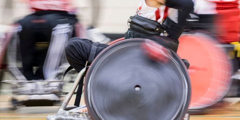 ★激レア★　車いすラグビー日本代表　支給品インサレーションジャケット④ バラバラだった日本代表はいかに頂点に上り詰めたのか。車いす