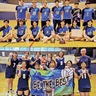 バレーボール柳川杯　16チームが熱戦