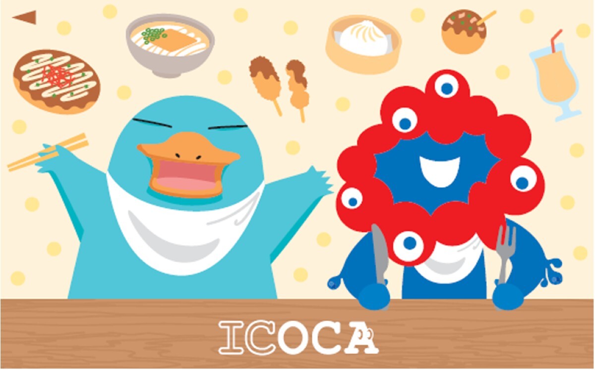 EXPO2025 ミャクミャク×イコちゃん　ICOCA　大阪万博会場限定　イコカ EXPO2025大阪・関西万博会場限定ミャクミャク×イコちゃん 記念