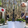 日米の犠牲者を悼む　B29墜落した山中で平和の集い　名張市青蓮寺