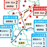 犯罪発生マップ　車関連犯罪、名張署管内で目立つ　7月