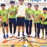 岡上フロアボールクラブ　４人が全国優勝に貢献