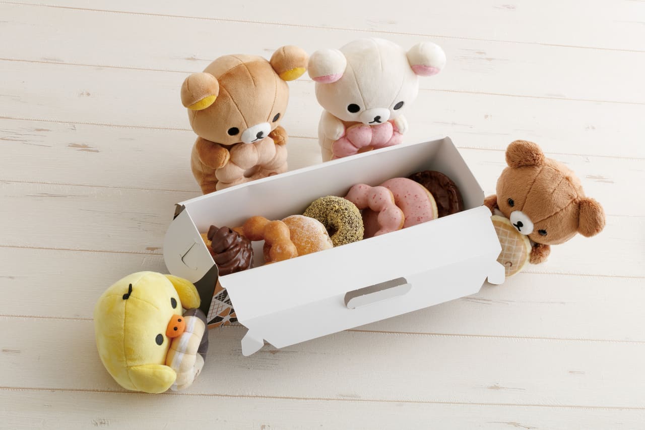 リラックマ コリラックマ ミスド ドーナツ ぬいぐるみ 【貴重】 リラックマ コリラックマ ミスド ドーナツ ぬいぐるみ 【貴重