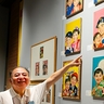 学年誌「小学二年生」表紙絵でほほ笑む少年は私　60年前のモデルが上越市の展覧会に来場