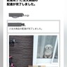 配達員から『配達完了通知』が届いたと思ったら…驚きの『一刻も早く帰りたくなる光景』に12万いいね「粋な計らいにほっこり」「犬可愛いｗ」