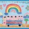 児童の描いたバス作品展　区役所で３日から