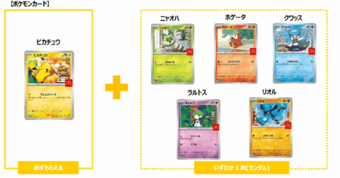 2025年8月】ハッピーセット「ポケモン」全9種！おもちゃ＆カード