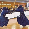 日頃の研鑽で真剣勝負　鶴見警察署で武道始式