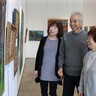 油彩一筋45年　釜石市民絵画教室前会長・小野寺豊喜さん　初の個展で自身の創作活動回顧