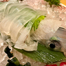 【富山駅近】活魚の鮮度にこだわる割烹料理店【実りのかしら】真骨頂は向こう側が透けて見えるヤリイカの姿造り