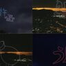 SkyDriveら、「うすき食文化祭2024」でドローンショーを実施