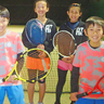 東海ジュニアテニス出場　名張の小学生4人　全国目指す
