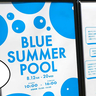 【無料】グリーンスプリングスで水遊び！プールイベント「BLUE