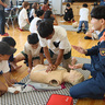 東広島で1泊2日の疑似被災体験　御薗宇小学校地区で親子防災キャンプを初めて開催