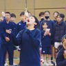 パン食い競争で交流　三浦でミニバス200人が参加