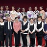 留学生が着物姿披露　米山ファッション