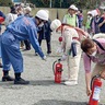 くぬぎ台で防災訓練