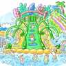 富士急ハイランド、子ども向け水遊び広場「キッズジャッパーン！」7月13日より期間限定オープン