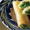 【私の「いちばんおいしい」夏野菜レシピ】長谷川あかりの「細切りピーマンと豚肉の春巻」