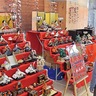 向丘出張所にひな飾り　３月11日まで
