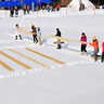 企画満載の昭和村の雪祭り！伝統技術「からむし織雪ざらし」の実演も