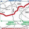 尾根幹線　４車線化工事進む　完了時期は未定