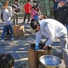 大塚町内会　もちつきに750人