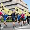 生命の駅伝　がん研究への支援訴え力走　名張から伊賀へ
