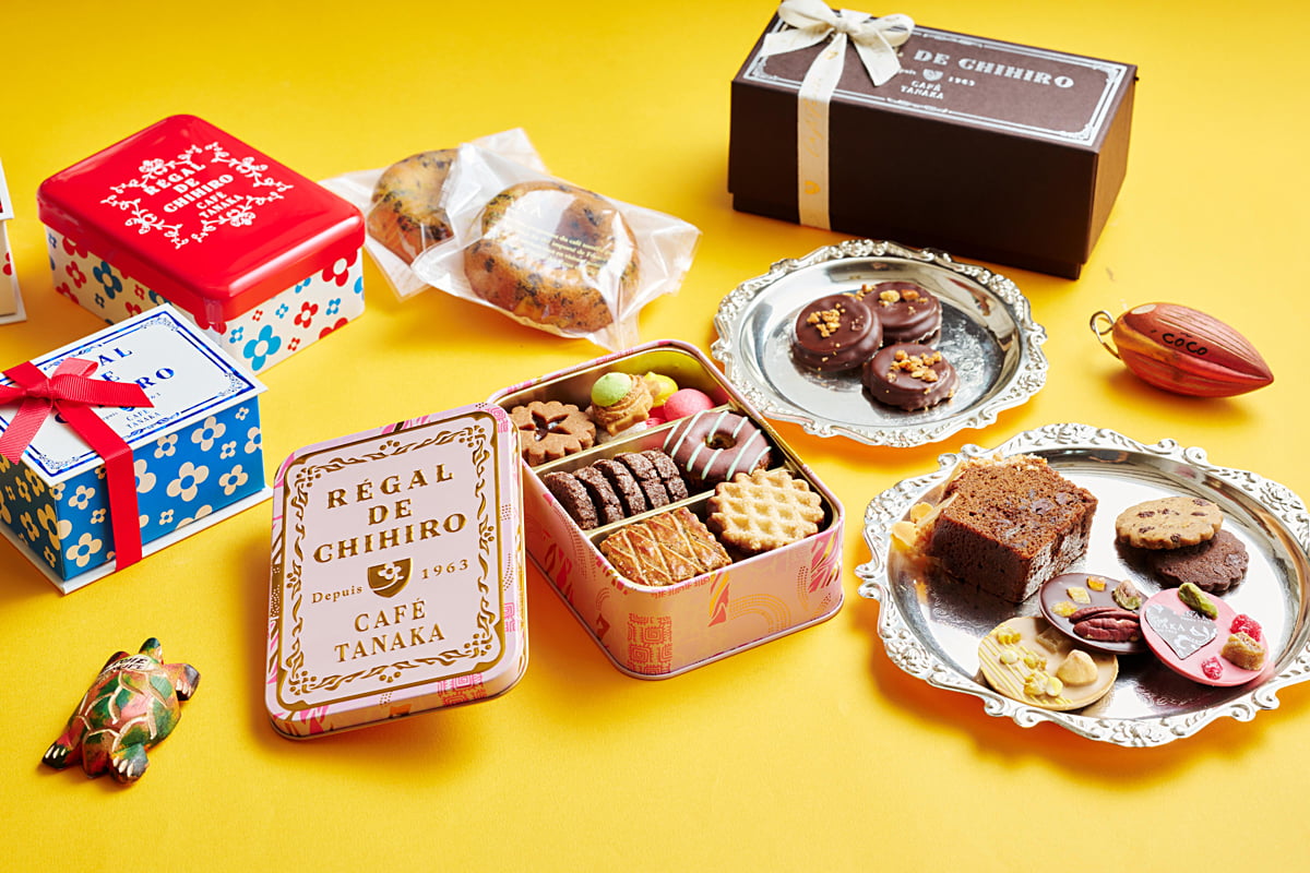 梅田「カフェタナカ」に限定クッキー缶登場！サントメ島カカオを