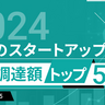 日本のスタートアップ資金調達額トップ50【2024年】