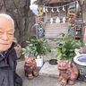 ｢白蛇様｣に健康祈願　新横浜のパワースポットに