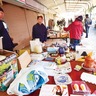 綾西バザール商店街で　約70人が物々交換