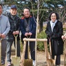 美しが丘公園に桜植樹　基金で約５年ぶり