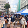 「福島駅前通り」に、各地のキッチンカーやアンティーク小物などのショップが大集合！