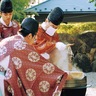 師岡熊野神社　世の中は｢８分｣　筒粥神事で世相占う