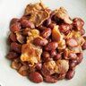 強火で行こうぜ！「金時豆と豚肉の甘辛煮」