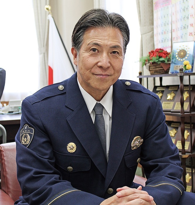 CHIEFS 警察署長 安心と安全を守りましょう！GK小峰選手が一日警察署長 | トヨタ