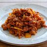ごはん泥棒！悪魔的な旨さの「ひき肉と納豆のキムチ炒め」