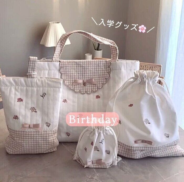 バースデイ　ミニーちゃん　レッスンバッグ　シューズバッグ　巾着　入園 キッズ レッスンバッグ（Disney） | バースデイ 公式オンライン