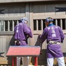 大山に夏告げる開扉祭