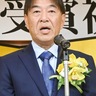 下小田中・内藤恭正さん　感謝の受賞報告　県花き展で農水大臣賞