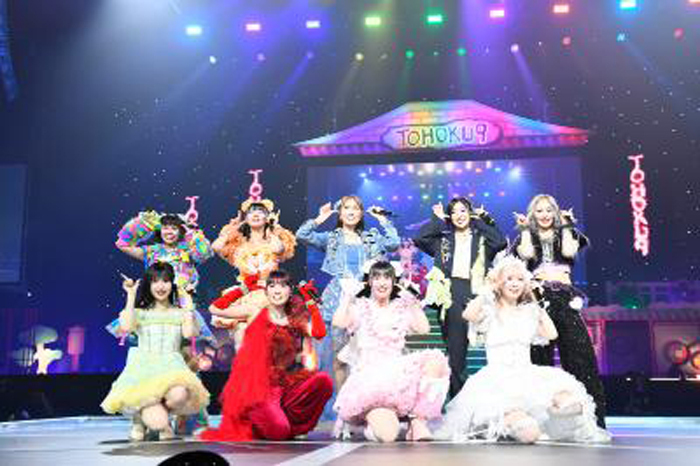 いぎなり東北産、初の単独日本武道館公演『TOHOKU9』大盛況で