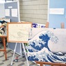 ｢神奈川沖浪裏」を知る　図書館で展示中
